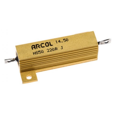 HS 50W 200R J HEATSINK RESISTOR 5% 